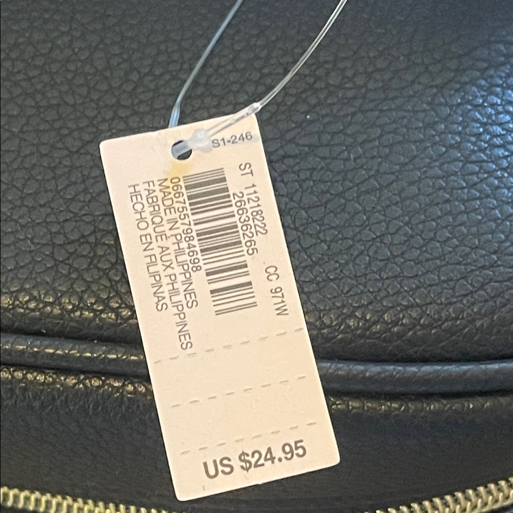 NWT! Victoria's Secret Black Travel / Makeup Bag - Picture 4 of 9